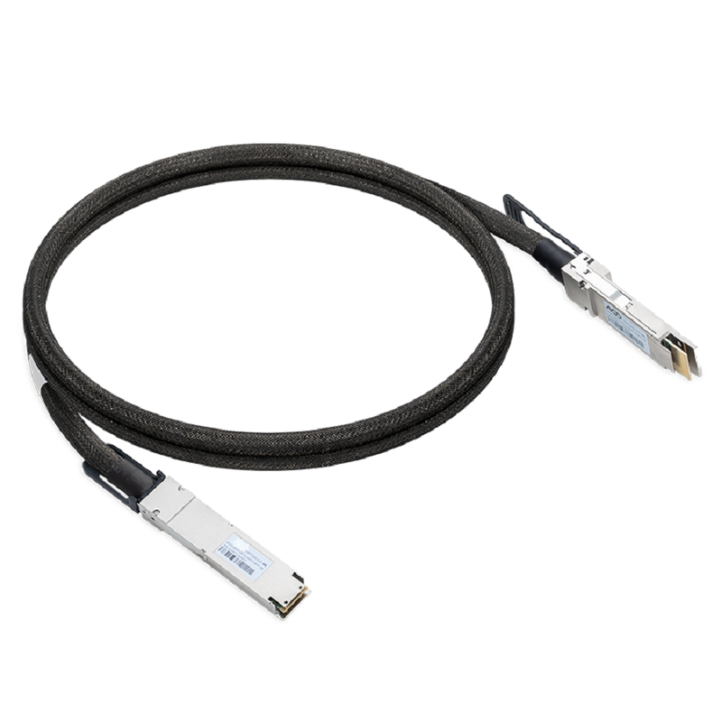 NVIDIA/Mellanox Compatible 1m (3ft) 400G OSFP Flat Top to QSFP-DD Passive Direct Attach Copper Twinax Cable SFPS