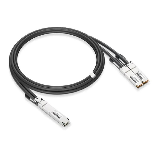 NVIDIA/Mellanox Compatible 2m (7ft) 400Gb/s OSFP Flat Top to 2x200Gb/s QSFP56 InfiniBand HDR Passive Copper Splitter Cable SFPS
