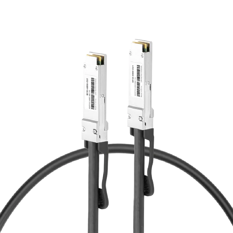 NVIDIA/Mellanox Compatible 2m (7ft) 400G QSFP112 Passive Direct Attach Copper Twinax Cable SFPS