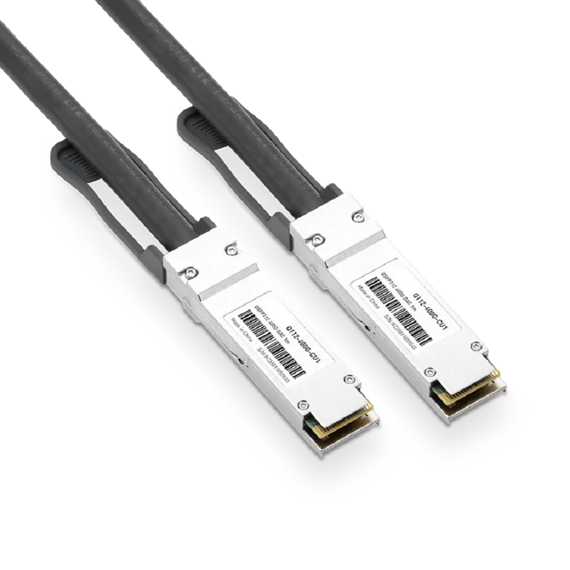 NVIDIA/Mellanox Compatible 2m (7ft) 400G QSFP112 Passive Direct Attach Copper Twinax Cable SFPS