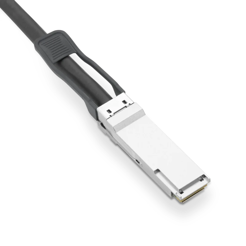 NVIDIA/Mellanox Compatible 2m (7ft) 400G QSFP112 Passive Direct Attach Copper Twinax Cable SFPS
