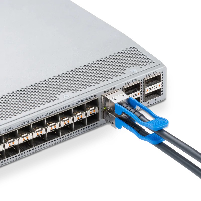 HW QSFP-100G-CU1M Compatible 1m (3ft) 100G QSFP28 Passive Direct Attach Copper Twinax Cable 30AWG SFPS