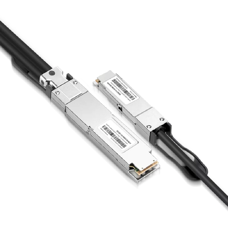 NVIDIA/Mellanox MCP7Y10-N002 (980-9I929-00N002) Compatible DAC 2m (7ft) Twin-port 2x400Gb/s OSFP Finned Top to 2x400Gb/s QSFP112 Flat Top InfiniBand NDR Passive Copper Splitter Cable SFPS