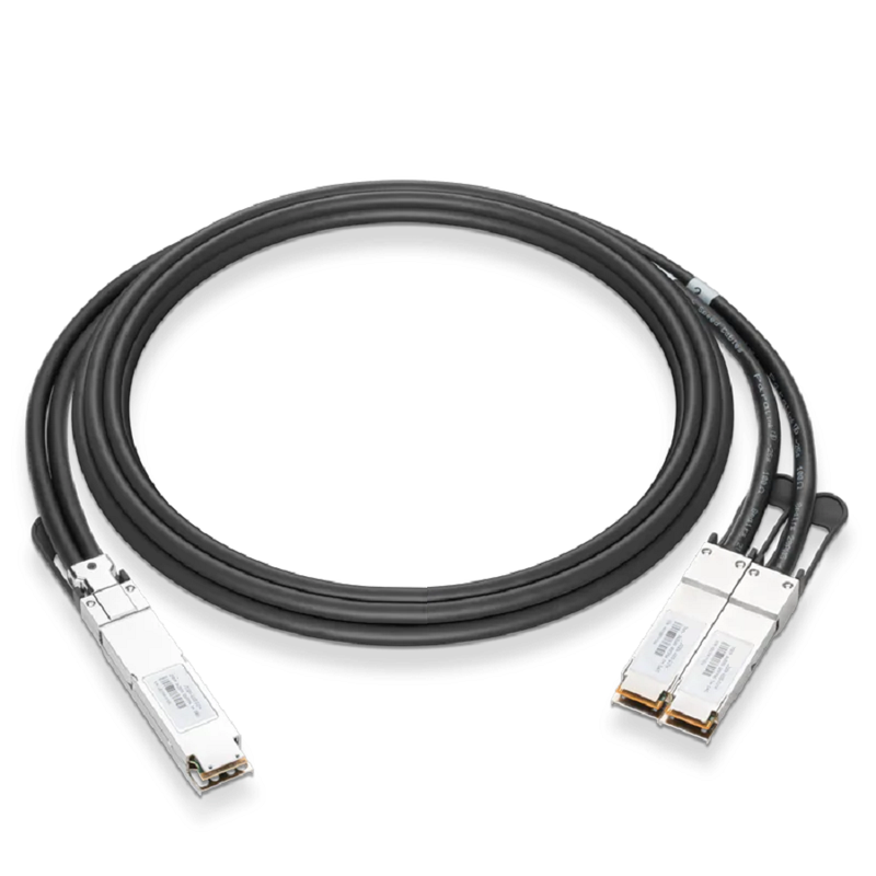 NVIDIA/Mellanox MCP7Y60-H002 Compatible DAC 2m (7ft) 400Gb/s OSFP (Finned Top) to 2x200Gb/s QSFP56 InfiniBand HDR Passive Copper Splitter Cable SFPS