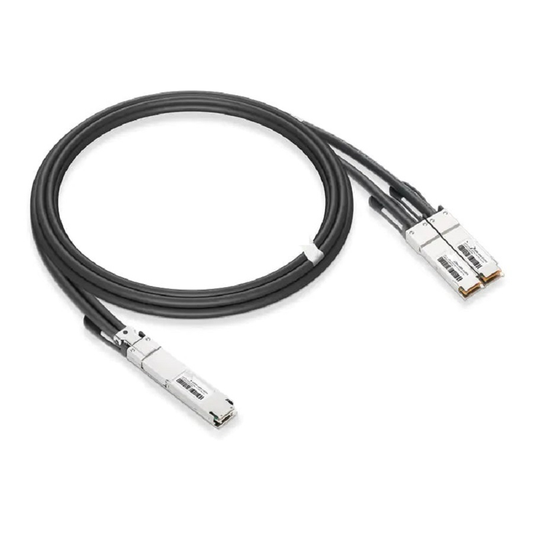 NVIDIA/Mellanox MCP7Y10-N002 (980-9I929-00N002) Compatible DAC 2m (7ft) Twin-port 2x400Gb/s OSFP Finned Top to 2x400Gb/s QSFP112 Flat Top InfiniBand NDR Passive Copper Splitter Cable SFPS