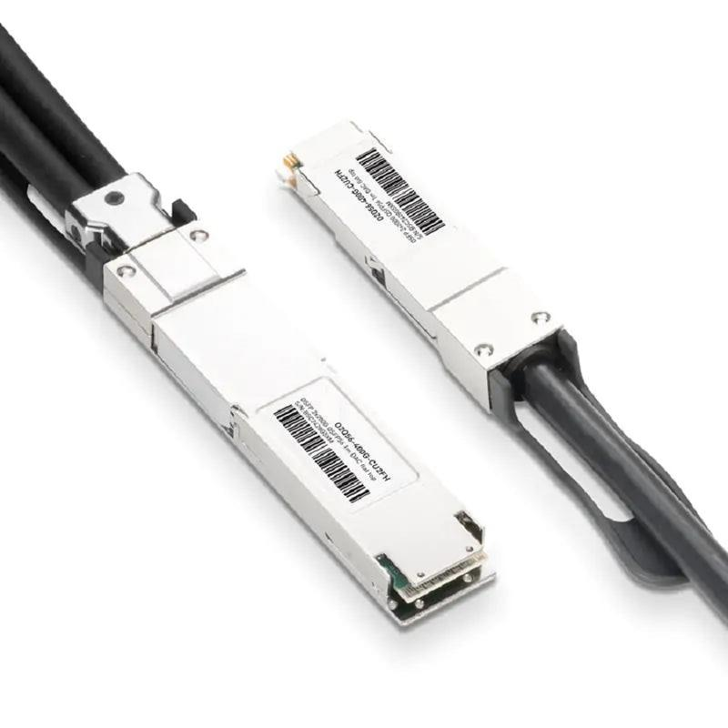 NVIDIA/Mellanox Compatible 1m (3ft) 400Gb/s OSFP Flat Top to 2x200Gb/s QSFP56 InfiniBand HDR Passive Copper Splitter Cable SFPS