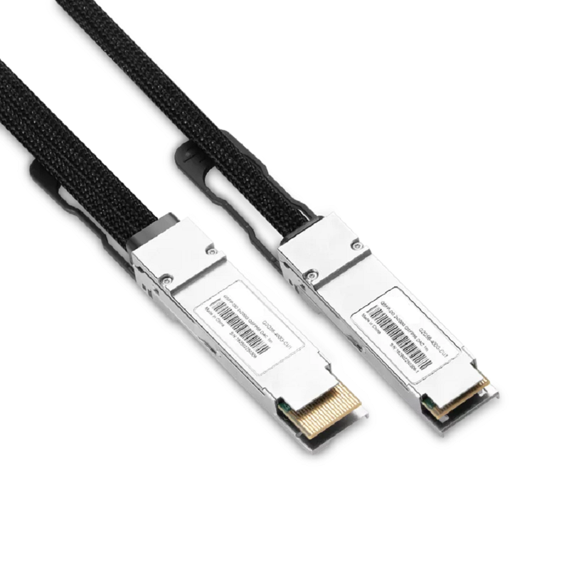 Juniper QDD-2X200G-2M Compatible 2m (7ft) 400G QSFP-DD to 2X200G QSFP56 Passive Direct Attach Copper Breakout Cable for DGX Spark AI Clusters SFPS