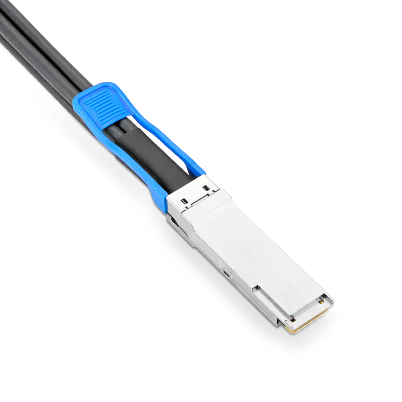 NVIDIA/Mellanox MCP7H50-V02AR26 Compatible 2.5m (8.2ft) Ethernet 200GbE QSFP56 to 2X100GbE QSFP56 Passive Copper Hybrid Cable SFPS