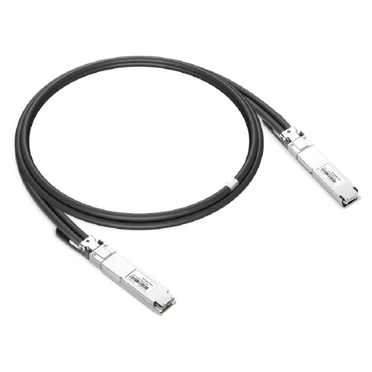 NVIDIA/Mellanox Compatible DAC 1m (3ft) Twin-port 2x400Gb/s OSFP Finned Top to 2x400Gb/s OSFP Flat Top InfiniBand NDR Passive Copper Cable SFPS