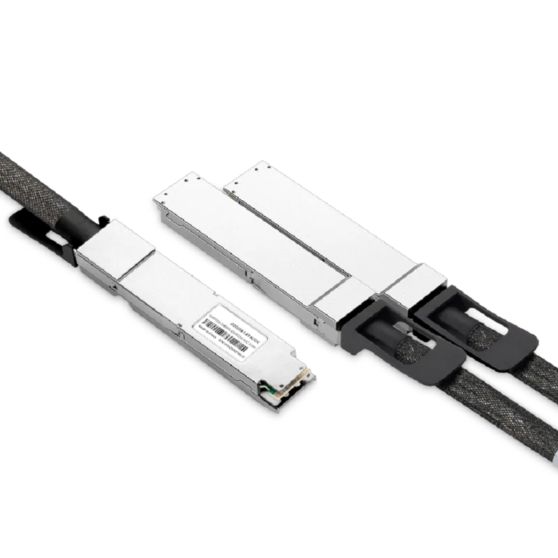 NVIDIA/Mellanox MCA7K10-X001 Compatible ACC 1m (3ft) Twin-port 2x800Gb/s OSFP224 IHS/Closed Finned Top to 2x800Gb/s OSFP224 RHS/ Flat Top InfiniBand XDR Active Copper Splitter Cable SFPS