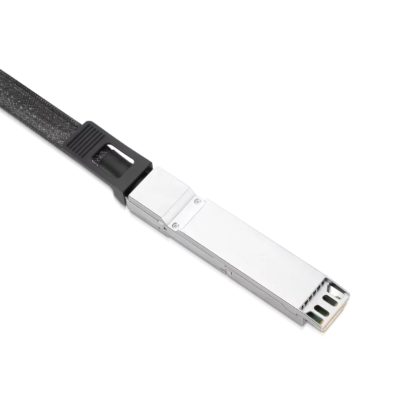 NVIDIA/Mellanox Compatible ACC 3m (10ft) Twin-port 2x400Gb/s OSFP Finned Top to 4x200Gb/s QSFP112 Flat Top InfiniBand NDR Active Copper Splitter Cable SFPS