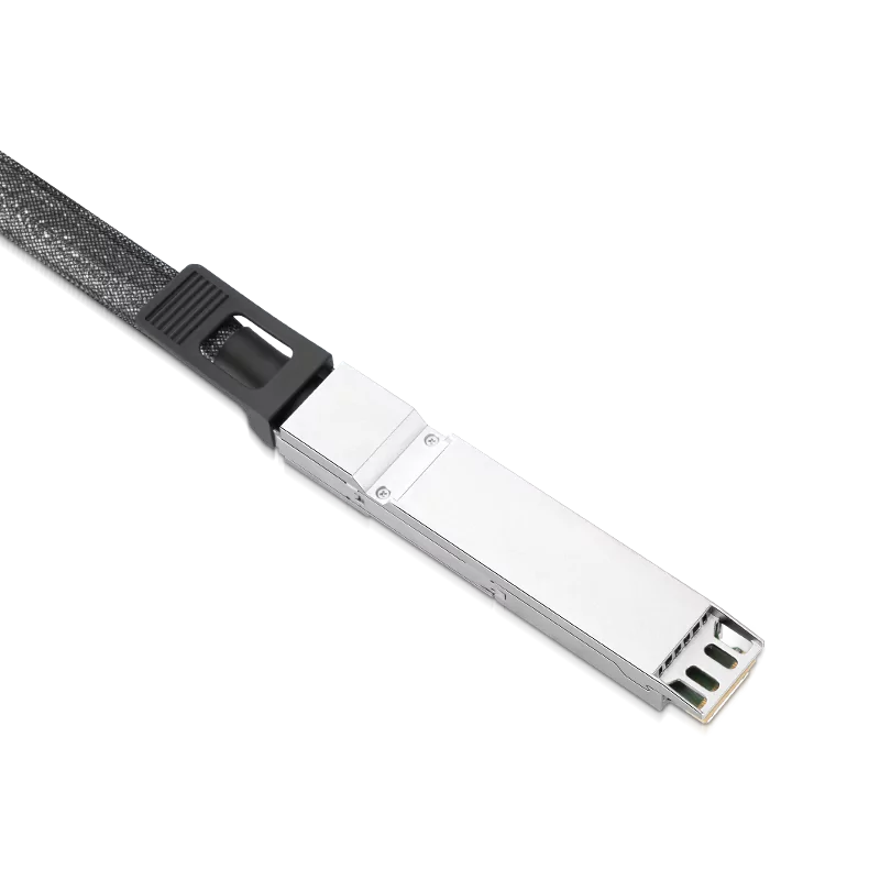 Cisco Compatible ACC 4m (13ft) Twin-port 2x400Gb/s OSFP Finned Top to 2x400Gb/s QSFP112 Flat Top Active Copper Splitter Cable SFPS