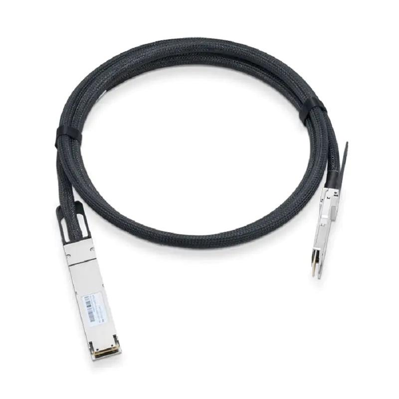 NVIDIA/Mellanox Compatible 2.5m (8.2ft) 400G OSFP Flat Top to QSFP-DD Passive Direct Attach Copper Twinax Cable SFPS