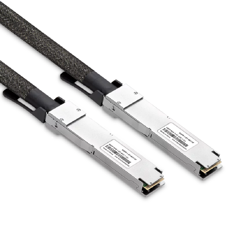 Juniper Compatible ACC 1.1m (3ft) Twin-port 2x800Gb/s OSFP224 RHS/Flat Top to Twin-port 2x800Gb/s OSFP224 RHS/Flat Top Active Copper Cable for Liquid-Cooled QFX5250 Series Switch SFPS