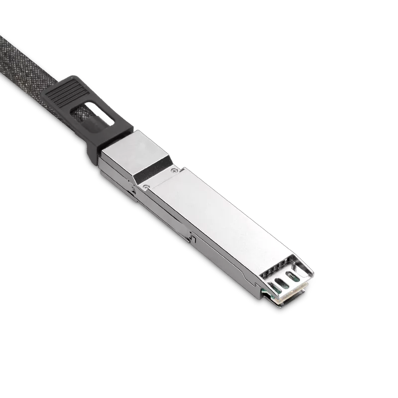 NVIDIA/Mellanox Compatible ACC 3m (10ft) Twin-port 2x400Gb/s OSFP Finned Top to 2x400Gb/s OSFP Flat Top Active Copper Splitter Cable SFPS