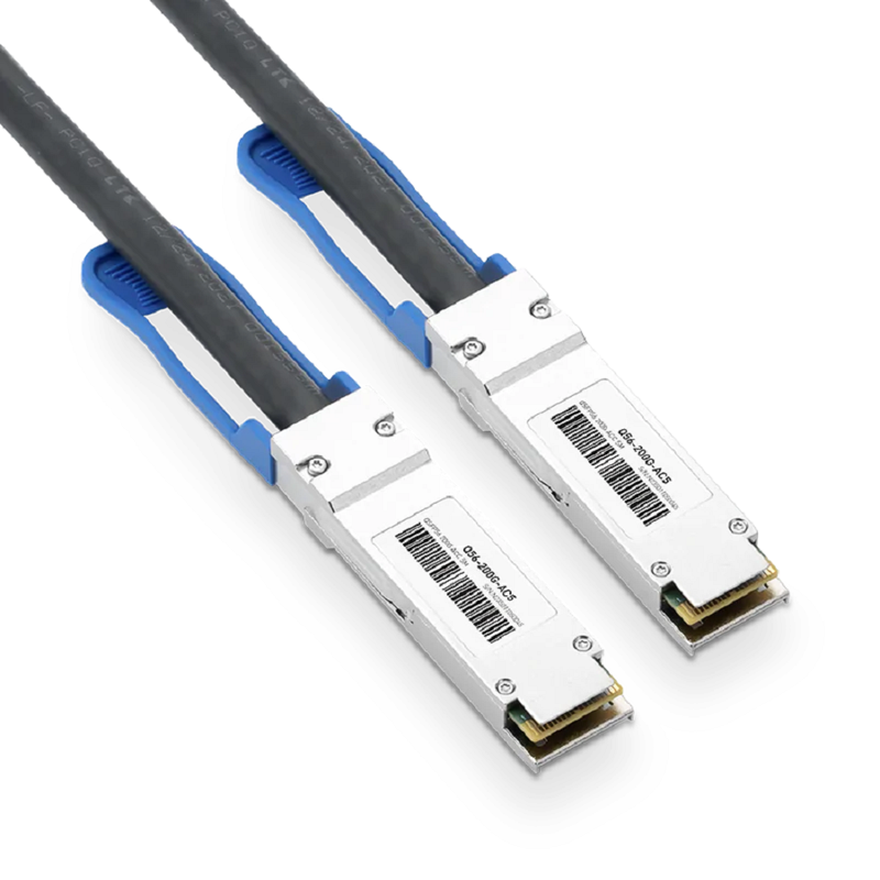 Generic Compatible 3m (10ft) 200G QSFP56 Active Direct Attach Copper Twinax Cable SFPS