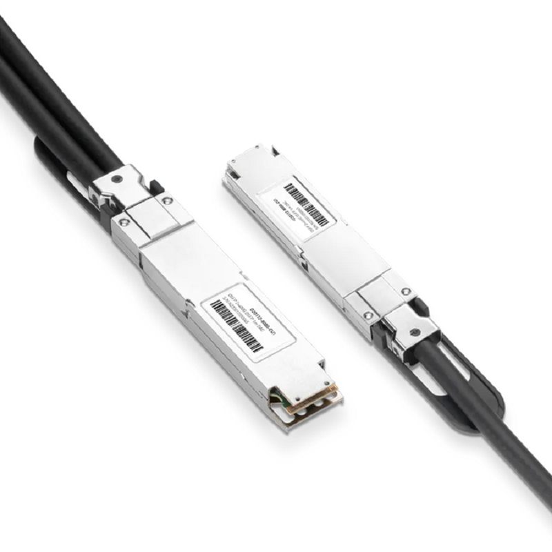 Cisco Compatible DAC 1m (3ft) Twin-port 800Gb/s OSFP Finned Top to 2x400Gb/s OSFP Flat Top Passive Copper Splitter Cable SFPS