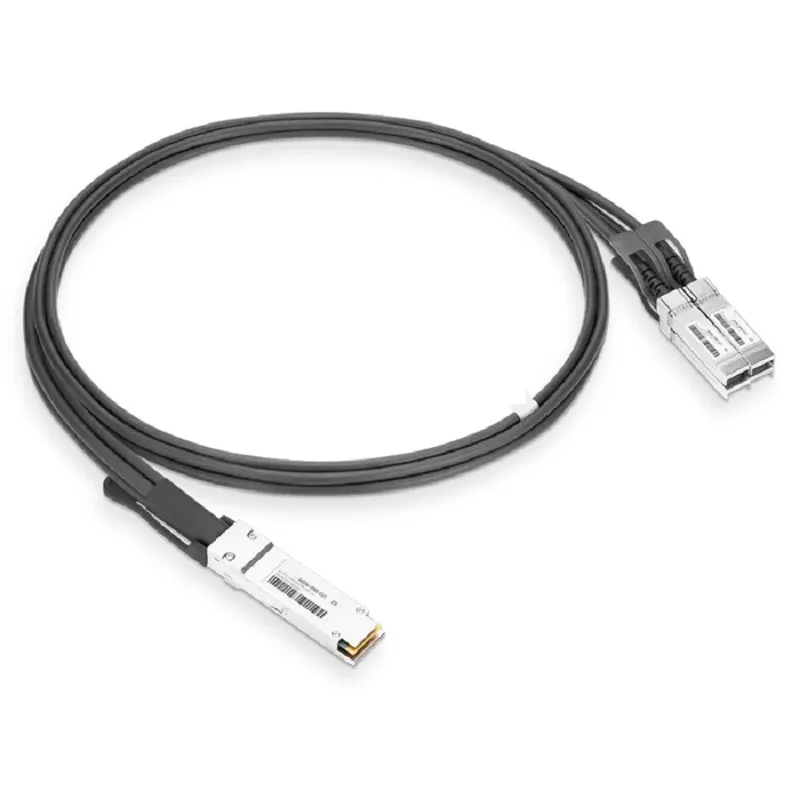 NVIDIA/Mellanox MCP7H70-V001R30 Compatible 1m (3ft) 200G QSFP56 to 4X50G SFP56 Passive Direct Attach Copper Breakout Cable 30AWG SFPS