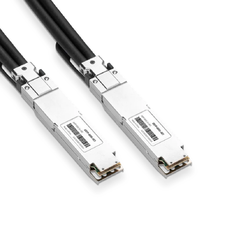 NVIDIA/Mellanox Compatible AEC 4m (13ft) Twin-port 2x400Gb/s OSFP Finned Top to 2x400Gb/s OSFP Finned Top Active Electrical Cable SFPS