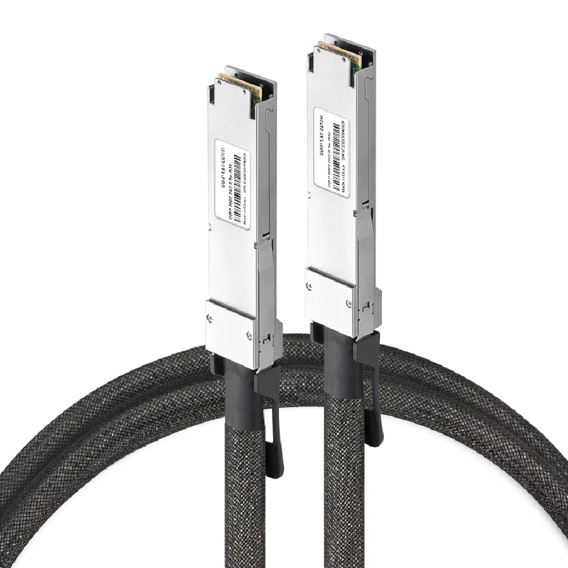 NVIDIA/Mellanox Compatible DAC 1m (3ft) Twin-port 2x800Gb/s OSFP224 RHS/Flat Top to Twin-port 2x800Gb/s OSFP224 RHS/Flat Top InfiniBand XDR Passive Copper Cable SFPS