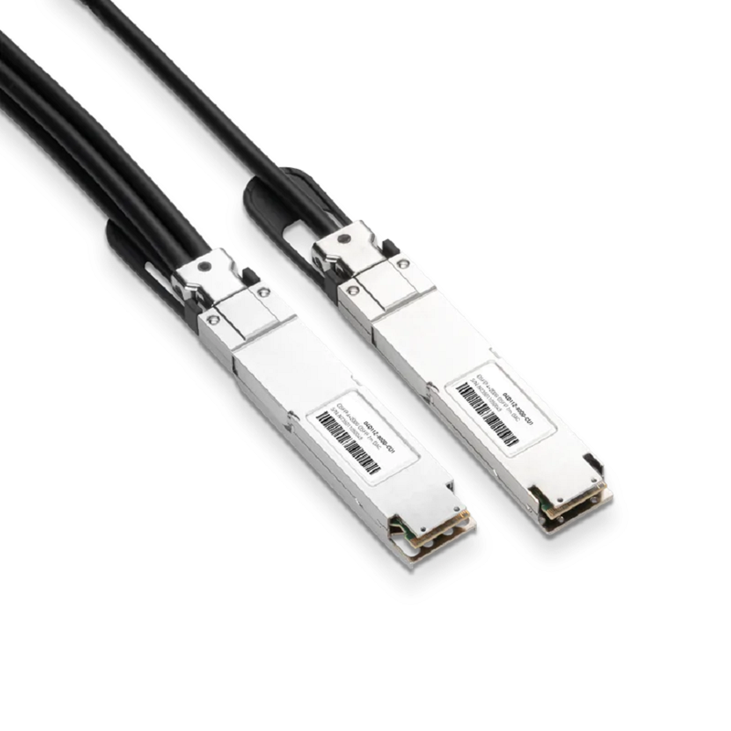 NVIDIA/Mellanox Compatible DAC 0.5m (1.6ft) Twin-port 800Gb/s OSFP Finned Top to 4x200Gb/s OSFP Flat Top Passive Copper Splitter Cable SFPS
