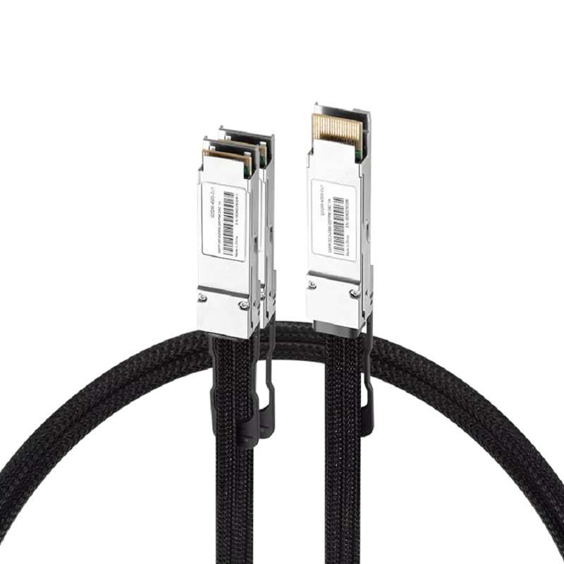 Generic Compatible 2m (7ft) 400G QSFP-DD to 2X200G QSFP56 Passive Direct Attach Copper Breakout Cable for DGX Spark AI Clusters SFPS