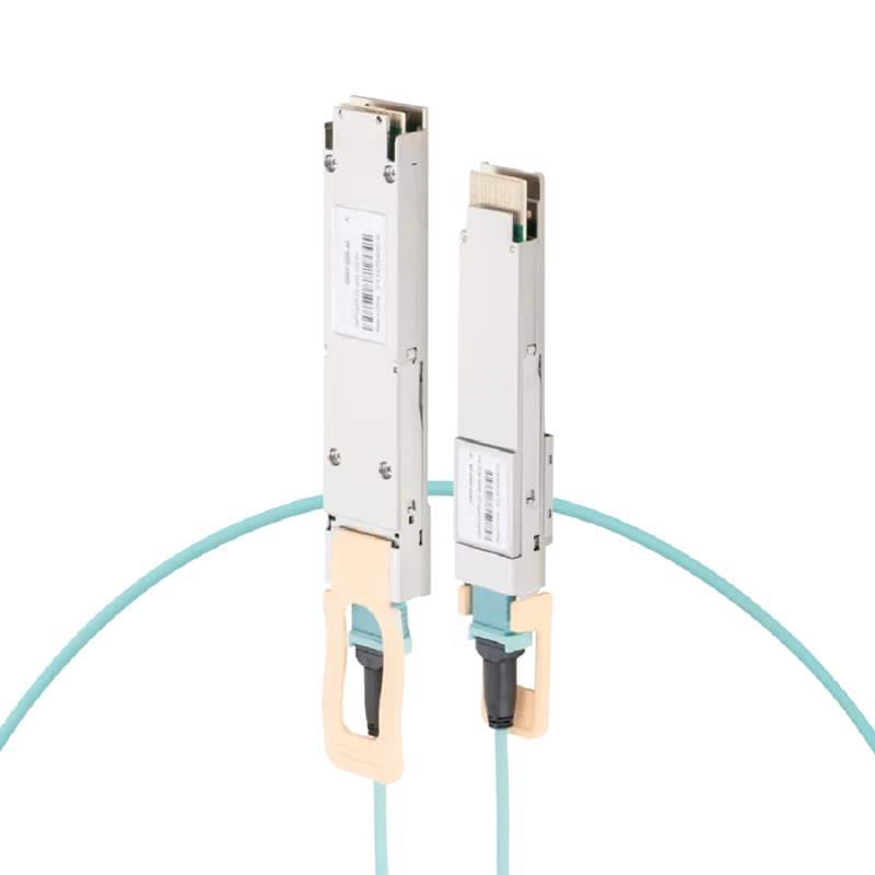 NVIDIA/Mellanox Compatible 15m (49ft) 400G OSFP to QSFP-DD Active Optical Cable SFPS
