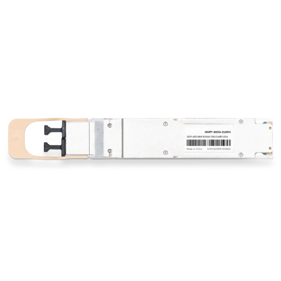 Cisco Compatible OSFP-400G-2xSR4 850nm 100m Dual MTP/MPO-12 APC MMF Finned Top Optical Transceiver Module SFPS