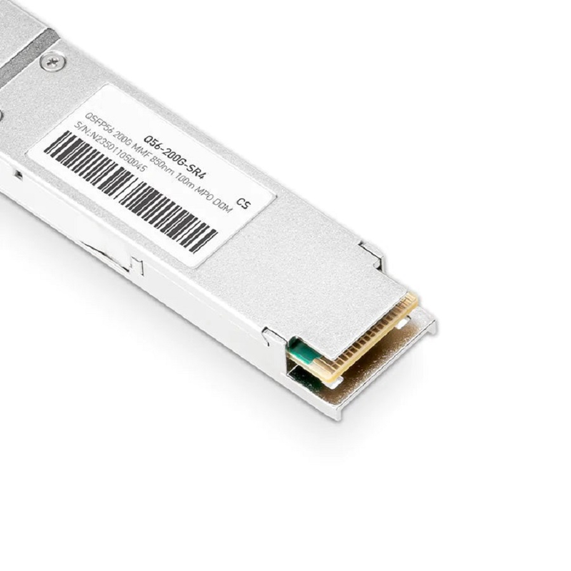 Arista QSFP-200G-SR4 Compatible 200GbE SR4 QSFP56 PAM4 850nm 100m MPO/MTP-12 UPC Optical Transceiver Module for MMF SFPS