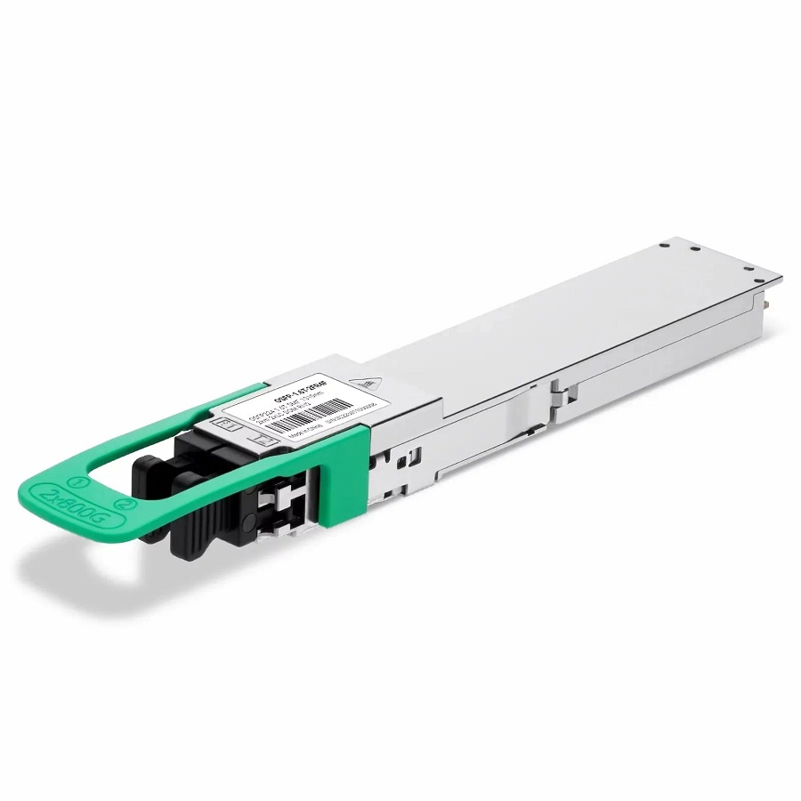 NVIDIA/Mellanox Compatible 1.6T 2xFR4 OSFP224 RHS/Flat Top PAM4 Broadcom 3nm DSP (Sian3 | BCM83628) 1310nm 2km SMF DOM Dual LC Duplex Silicon Photonics Transceiver Module for Liquid-Cooled Spectrum-6 SN6600-LD Switch SFPS