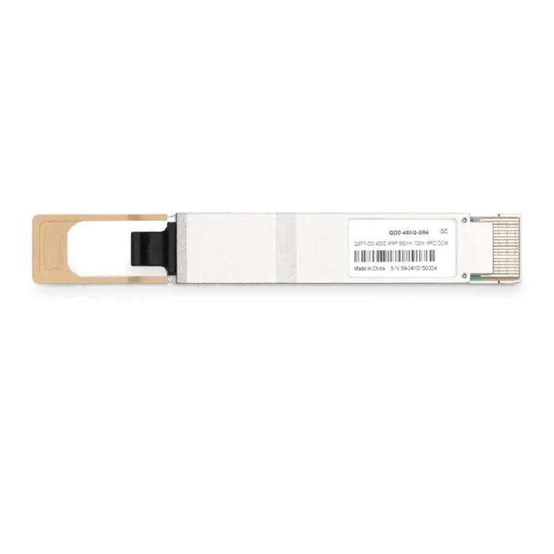 Dell Compatible Coherent VCSEL & Broadcom DSP 400GBASE-SR4 QSFP-DD PAM4 850nm 100m MTP/MPO-12 MMF Optical Transceiver Module SFPS