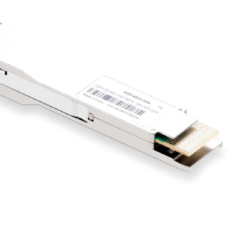 Dell Compatible Coherent VCSEL & Broadcom DSP 400GBASE-SR4 QSFP-DD PAM4 850nm 100m MTP/MPO-12 MMF Optical Transceiver Module SFPS