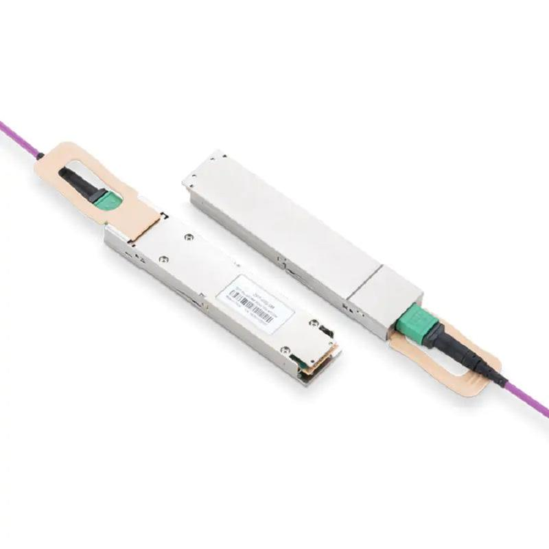 Generic Compatible 400GBASE-SR8 OSFP-RHS PAM4 850nm 100m MTP/MPO-16 APC MMF Optical Transceiver Module SFPS