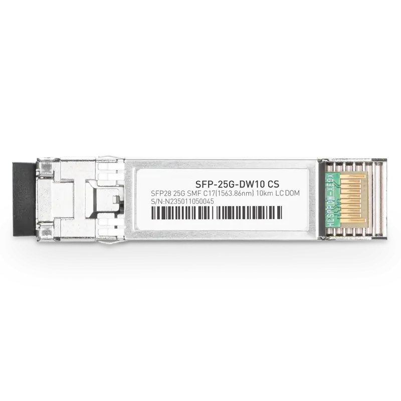 Cisco C38 DWDM-SFP25G-46.92 Compatible 25GBASE-DW10 SFP28 C38 10km Duplex LC Transceiver Module for SMF SFPS