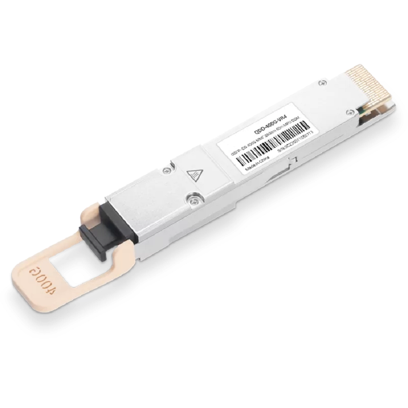 Generic Compatible Broadcom DSP & Broadcom VCSEL 400GBASE-VR4 QSFP-DD PAM4 850nm 50m MTP/MPO-12 MMF Optical Transceiver Module SFPS