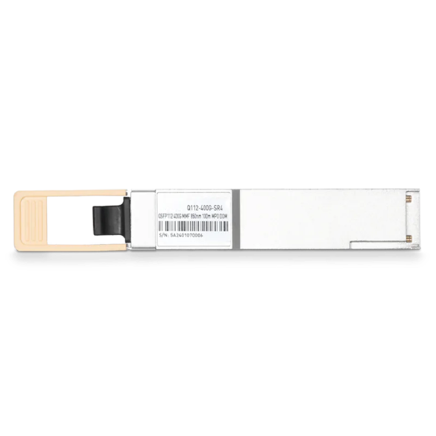 NVIDIA/Mellanox MMA1Z00-NS400-T Compatible Coherent VCSEL & Broadcom DSP 400GBASE-SR4 QSFP112 PAM4 850nm 100m MTP/MPO-12 APC MMF Optical Transceiver Module SFPS