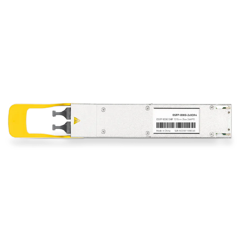 Generic Compatible 800G OSFP 2xXDR4 1310nm 2km PAM4 DDM Dual MPO/MTP-12 SMF Optical Transceiver Module SFPS