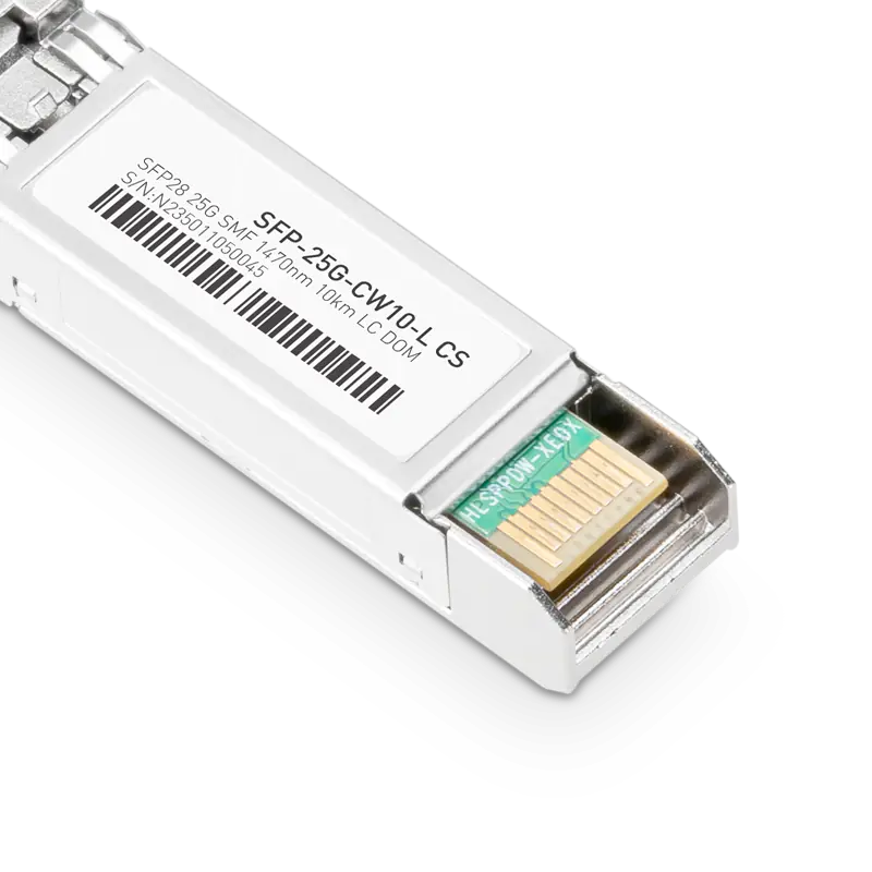 Juniper EX-SFP-25GE-CWE47-10 Compatible 25GBASE-CW10-L SFP28 1470nm 10km Duplex LC Transceiver Module for SMF SFPS