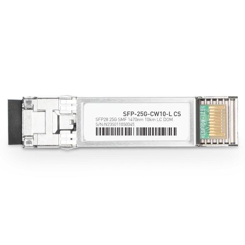 Cisco CWDM-SFP25G-1570-10 Compatible 25GBASE-CW10-L SFP28 1570nm 10km Duplex LC Transceiver Module for SMF SFPS