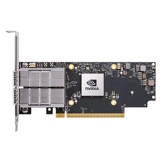 NVIDIA/Mellanox MCX755106AC-HEAT ConnectX®-7 Adapter Card, 200GbE/NDR200, Dual-port QSFP112, PCIe 4.0/5.0 x16, Crypto Enabled, Tall Bracket SFPS