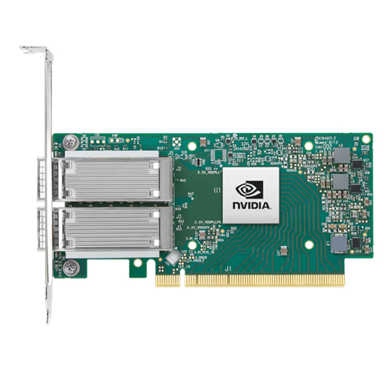 NVIDIA/Mellanox MCX516A-CCAT ConnectX®-5 EN Network Interface Card ,100GbE, Dual-port QSFP28, PCIe Gen 3.0 x16, Tall bracket SFPS