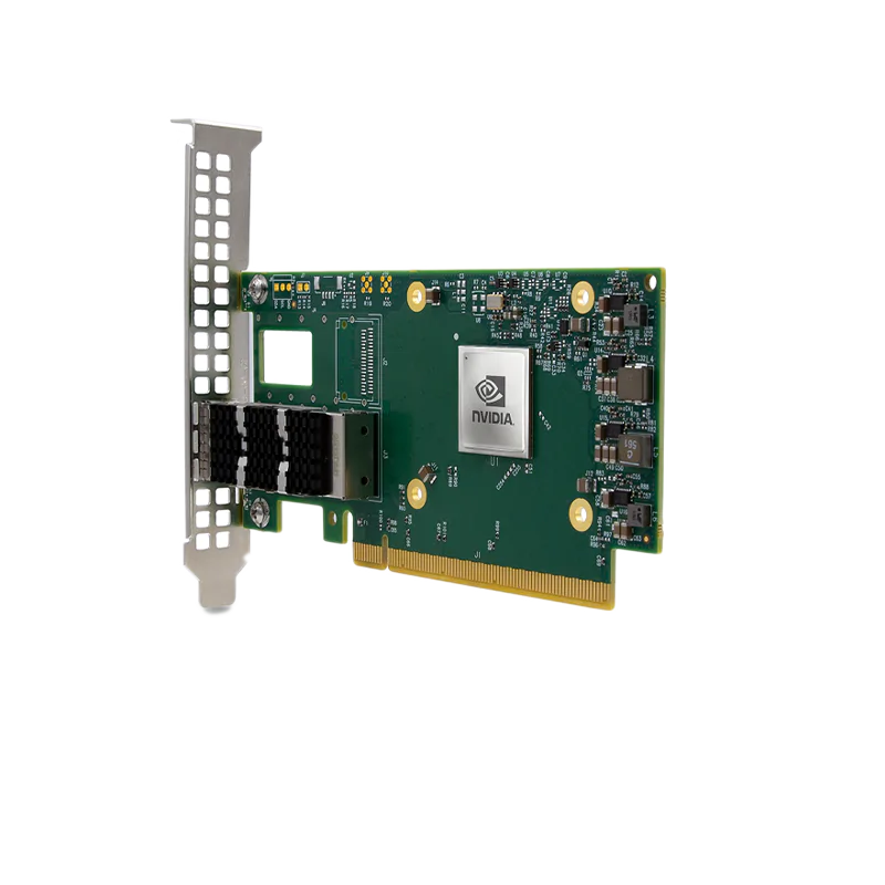 NVIDIA/Mellanox MCX623105AC-VDAT ConnectX®-6 Dx EN Adapter Card, 200GbE, Single-port QSFP56, PCIe 4.0 x16, Crypto and Secure Boot, Tall Bracket SFPS