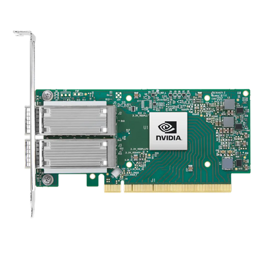 NVIDIA/Mellanox MCX516A-CCAT ConnectX®-5 EN Network Interface Card ,100GbE, Dual-port QSFP28, PCIe Gen 3.0 x16, Tall bracket SFPS
