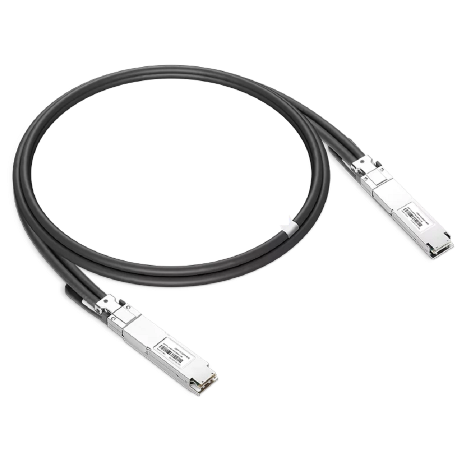 NVIDIA/Mellanox Compatible DAC 1.5m (5ft) Twin-port 2x400Gb/s OSFP Finned Top to 2x400Gb/s OSFP Flat Top InfiniBand NDR Passive Copper Cable SFPS