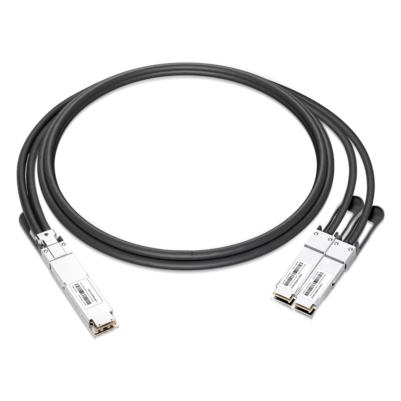 NVIDIA/Mellanox MCP7Y10-N001 (980-9I928-00N001) Compatible DAC 1m (3ft) Twin-port 2x400Gb/s OSFP Finned Top to 2x400Gb/s QSFP112 Flat Top InfiniBand NDR Passive Copper Splitter Cable SFPS