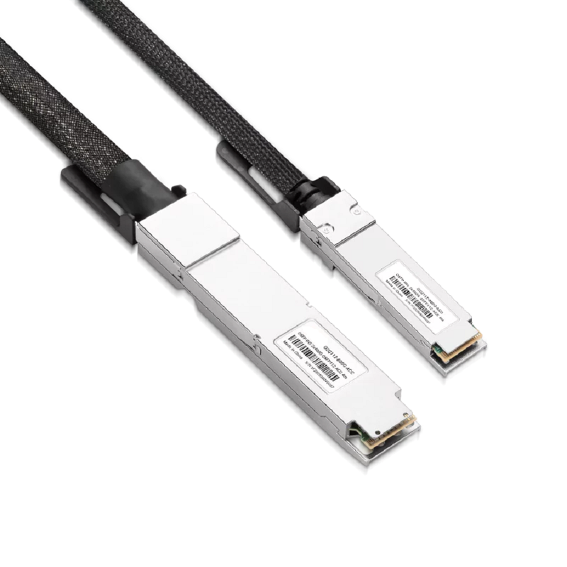 NVIDIA/Mellanox MCA7J65-N005 (980-9I81C-00N005) Compatible ACC 5m (16ft) Twin-port 2x400Gb/s OSFP Finned Top to 2x400Gb/s QSFP112 Flat Top InfiniBand NDR Active Copper Splitter Cable SFPS
