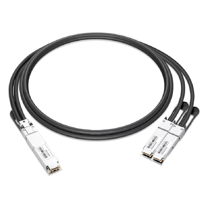 NVIDIA/Mellanox MCP7Y10-N003 (980-9I80P-00N003) Compatible DAC 3m (10ft) Twin-port 2x400Gb/s OSFP Finned Top to 2x400Gb/s QSFP112 Flat Top InfiniBand NDR Passive Copper Splitter Cable SFPS