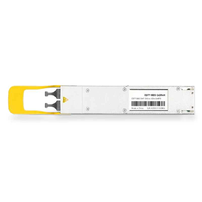NVIDIA/Mellanox MMS4X00-NS Compatible 800G 2xDR4/DR8 OSFP PAM4 1310nm 100m DOM Two MPO-12/APC InfiniBand NDR Transceiver Module for SMF (Finned Top) SFPS