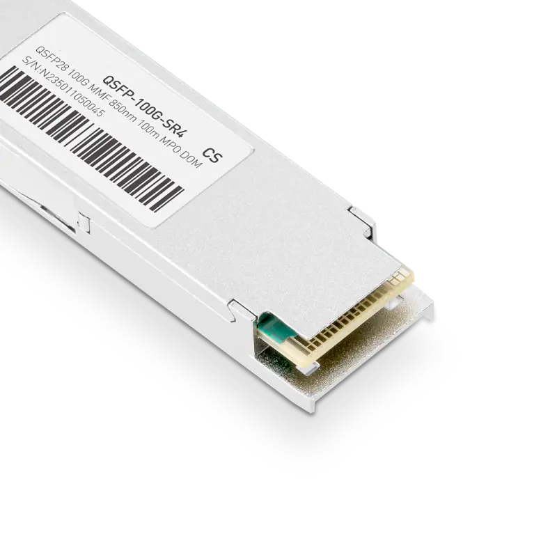 Arista QSFP-100G-SR4 Compatible 100GBASE-SR4 QSFP28 850nm 70m (OM3) /100m (OM4) MPO/MTP-12 Transceiver Module for MMF SFPS