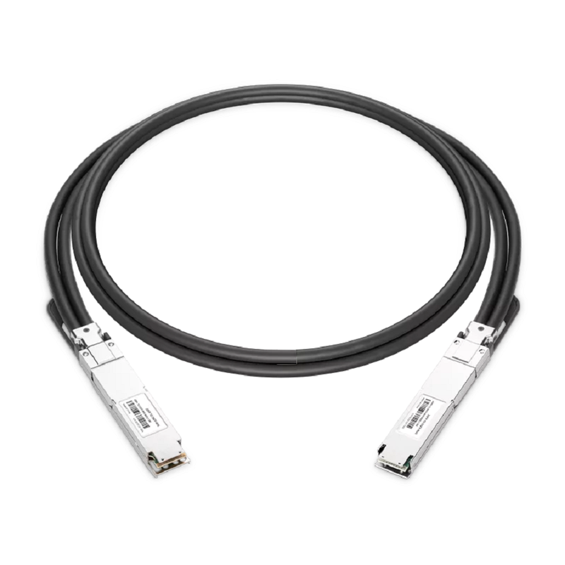 NVIDIA/Mellanox MCP4Y10-N00A-FLT Compatible DAC 0.5m (1.6ft) Twin-port 2x400Gb/s OSFP Flat Top to 2x400Gb/s OSFP Flat Top InfiniBand NDR Passive Copper Cable SFPS